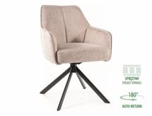 Стул Signal Стул кухонный SIGNAL NOTTI Brego 31 (бежевый/черный) арт. NOTTIBRCJBE