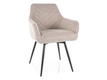 Стул Signal Стул кухонный Signal SERVIO Brego 31 поворотный (светло-бежевый/черный) арт. SERVIOBRCJBE