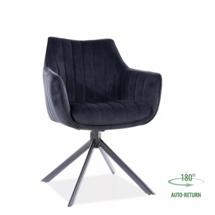 Стул Signal Стул кухонный Signal AZALIA VELVET (черный/черный) арт. AZALIAVCC