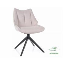 Стул Signal Стул кухонный поворотный Signal CODA Brego 22 (светло-бежевый/черный) арт. CODABRCJBE22