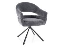 Стул Signal Стул кухонный Signal BORGO Raven 18 поворотный (темно-серый/черный) арт. BORGORCCSZ