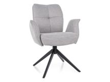 Стул Signal Стул кухонный Signal WING Brego 02 поворотный (светло-серый/черный) арт. WINGBRCJSZ