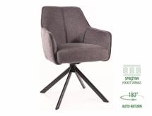 Стул Signal Стул кухонный SIGNAL NOTTI Brego 18 (серый/черный) арт. NOTTIBRCCSZ