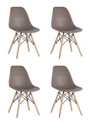 Стул Stool Group Стул Eames DSW темно-серый x4 арт. УТ000005348