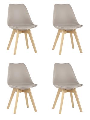 Стул Stool Group Стул FRANKFURT NEW бежевый 4 шт арт. УТ000037633