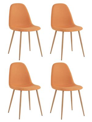 Стул Stool Group Стул Валенсия SN оранжевый 4 шт арт. УТ000037332