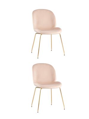Стул Stool Group Стул Beetle бежевый 2 шт арт. УТ000037550