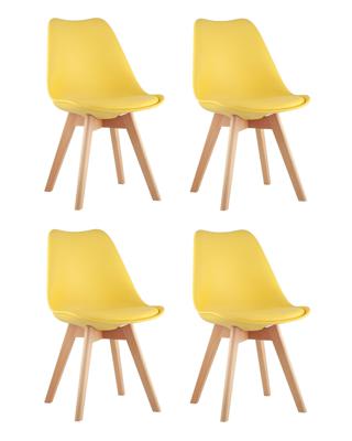 Стул Stool Group Стул FRANKFURT желтый 4 шт. арт. УТ000036614