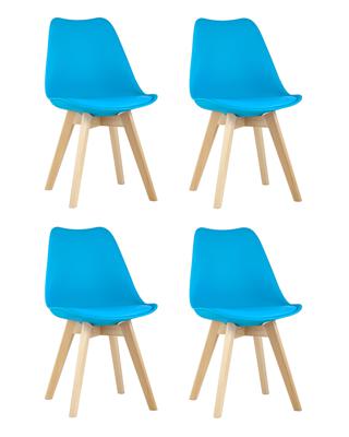 Стул Stool Group Стул FRANKFURT бирюзовый 4 шт. арт. УТ000036618