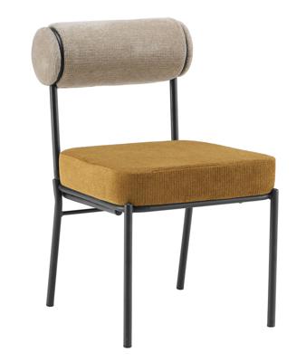 Стул Stool Group Стул обеденный Ponpoun бежевый терракотовый арт. УТ000040465