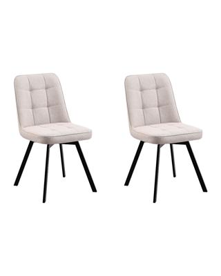 Стул Stool Group Стул Pleid вращающийся кремовый 2 шт. арт. УТ000040606