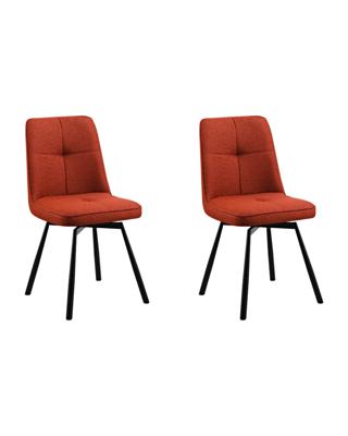 Стул Stool Group Стул Boun вращающийся терракотовый 2 шт. арт. УТ000040604