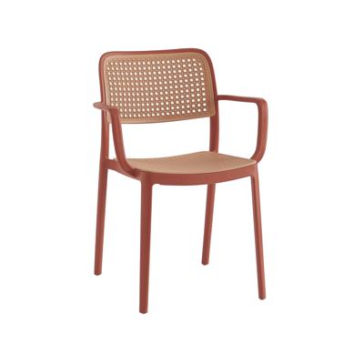 Стул Stool Group Стул Yona пластиковый с подлокотниками красный арт. УТ000040844