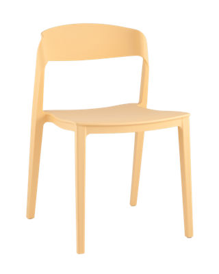 Стул Stool Group Стул Moris пластик бледно-желтый арт. УТ000039255