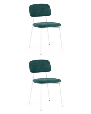 Стул Stool Group Стул Chao темно-зеленый белые ножки 2 шт. арт. УТ000040822
