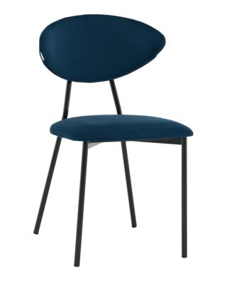 Стул Stool Group Стул обеденный Квинси велюр синий арт. УТ000041641