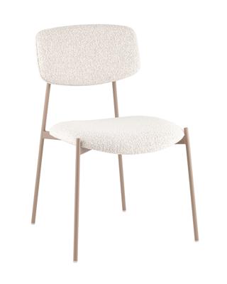 Стул Stool Group Стул Doe без подлокотников светло-бежевый бежевые ножки арт. УТ000040247