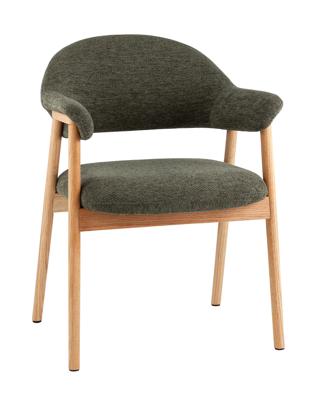 Стул Stool Group Стул обеденный Tavu с деревянными ножками зеленый арт. УТ000041726