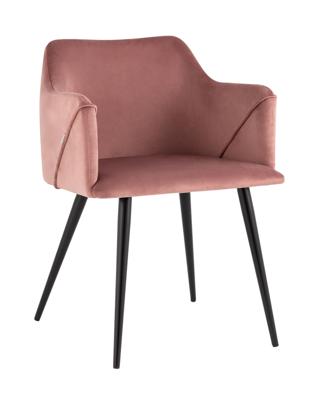 Стул Stool Group Стул с подлокотниками Джоэл велюр пыльно-розовый арт. УТ000036693