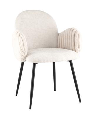 Стул Stool Group Стул обеденный Wave Stripes букле светло-серый арт. УТ000040341