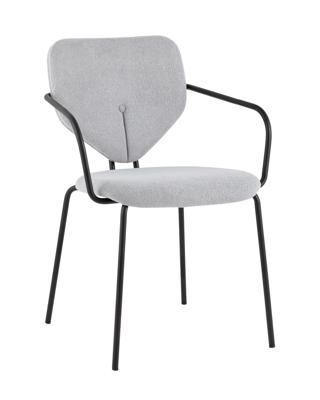 Стул Stool Group Стул обеденный Masey с подлокотниками серый арт. УТ000039586