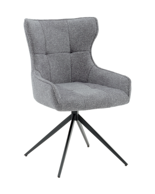 Стул Stool Group Стул Carlene вращающийся серый арт. УТ000040557