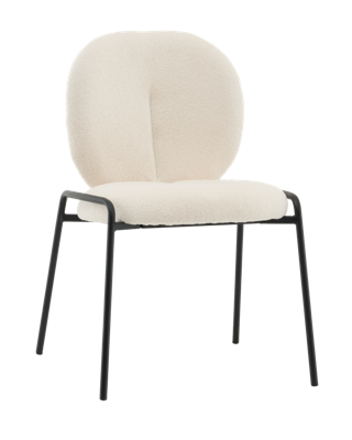 Стул Stool Group Стул Моллек букле молочный арт. УТ000041520