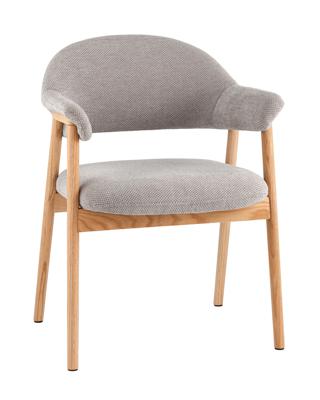 Стул Stool Group Стул обеденный Tavu с деревянными ножками серый арт. УТ000041727