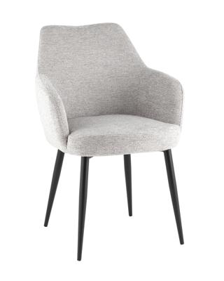 Стул Stool Group Стул обеденный Katys светло-серый рогожка арт. УТ000042064