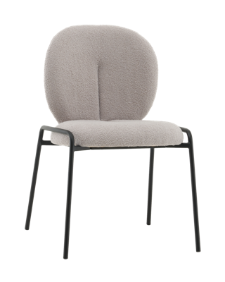 Стул Stool Group Стул Моллек букле светло-серый арт. УТ000041521