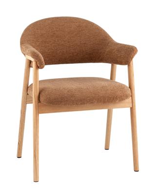 Стул Stool Group Стул обеденный Tavu с деревянными ножками терракотовый арт. УТ000041728