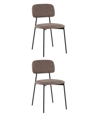 Стул Stool Group Стул Chao коричневый черные ножки 2 шт. арт. УТ000040819