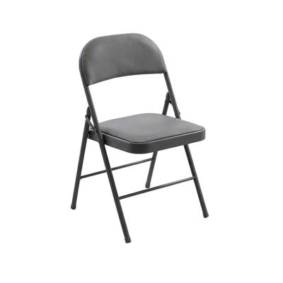 Стул Stool Group Стул складной GJ-22 серый иск.кожа арт. УТ000042555