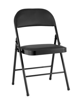 Стул Stool Group Стул складной GJ-22 чёрный иск.кожа арт. УТ000042551