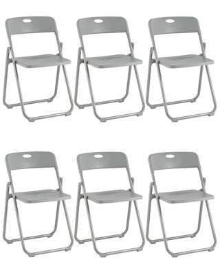 Стул Stool Group Стул складной GJ-3017 серый 6 шт. арт. УТ000043165