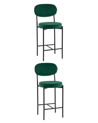Стул Stool Group Стул Бриф Original N полубарный велюр зеленый 2 шт. арт. УТ000043059