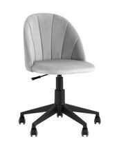 Стул Stool Group Кресло компьютерное Логан велюр светло-серый арт. УТ000035460