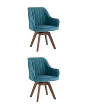 Стул Stool Group Стул вращающийся MANS NEW бирюзовый 2 шт арт. УТ000038904