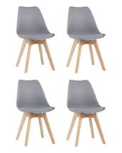 Стул Stool Group Стул FRANKFURT серый 4 шт. арт. УТ000036612