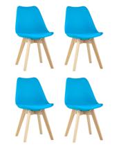 Стул Stool Group Стул FRANKFURT бирюзовый 4 шт. арт. УТ000036618