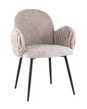 Стул Stool Group Стул обеденный Wave Stripes букле серый арт. УТ000040342