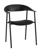 Стул Stool Group Стул Eila с подушкой пластик черный арт. УТ000039776