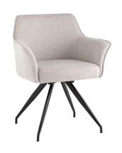 Стул Stool Group Стул обеденный Feston вращающийся серый арт. УТ000039044