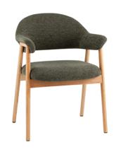 Стул Stool Group Стул обеденный Tavu с деревянными ножками зеленый арт. УТ000041726