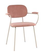 Стул Stool Group Стул Кэрол пыльно-розовый серые ножки арт. УТ000040243