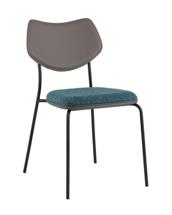 Стул Stool Group Стул обеденный Casey темно-бирюзовый с серой экокожей арт. УТ000039575