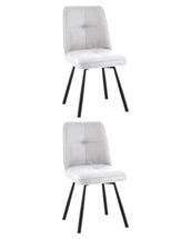 Стул Stool Group Стул Boun вращающийся серый 2 шт. арт. УТ000040603