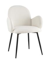 Стул Stool Group Стул обеденный Wave букле белый арт. УТ000039506