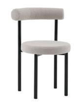 Стул Stool Group Стул обеденный Флорео букле светло-серый арт. УТ000041336