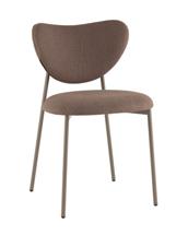 Стул Stool Group Стул Rina велюр коричневый каркас бежево-серый арт. УТ000042359